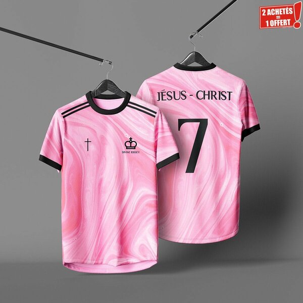 Maillot Chrétien Rose Pro
