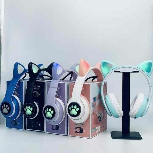 Cat Ear Bluetooth Headphones