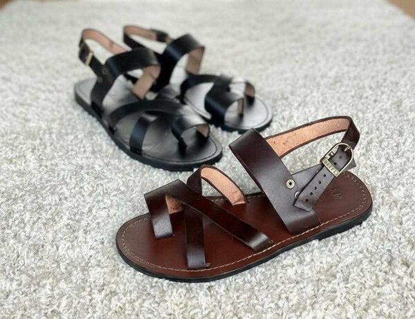 Sandales en cuir élégantes