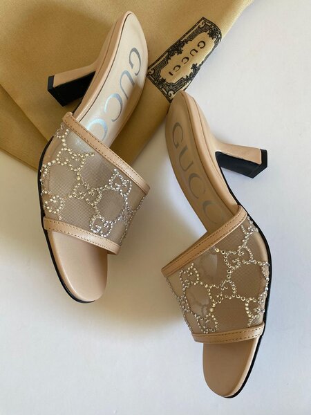 Mules colorés Gucci femme