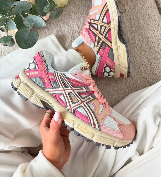 Baskets tendance multicolores
