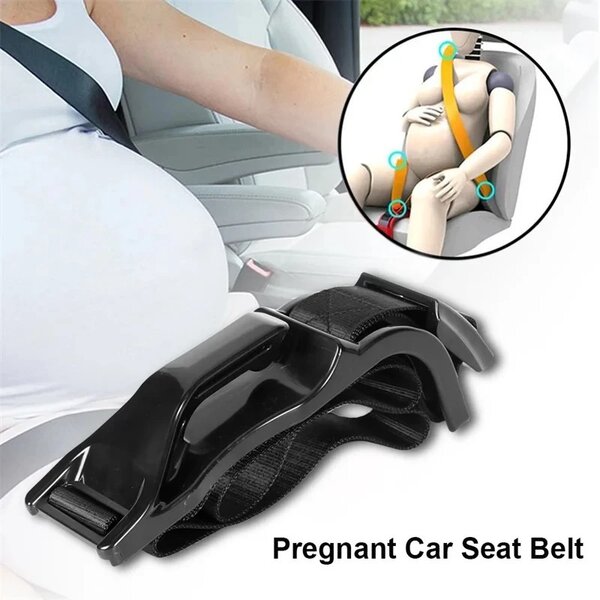 Pregnant car seat belt