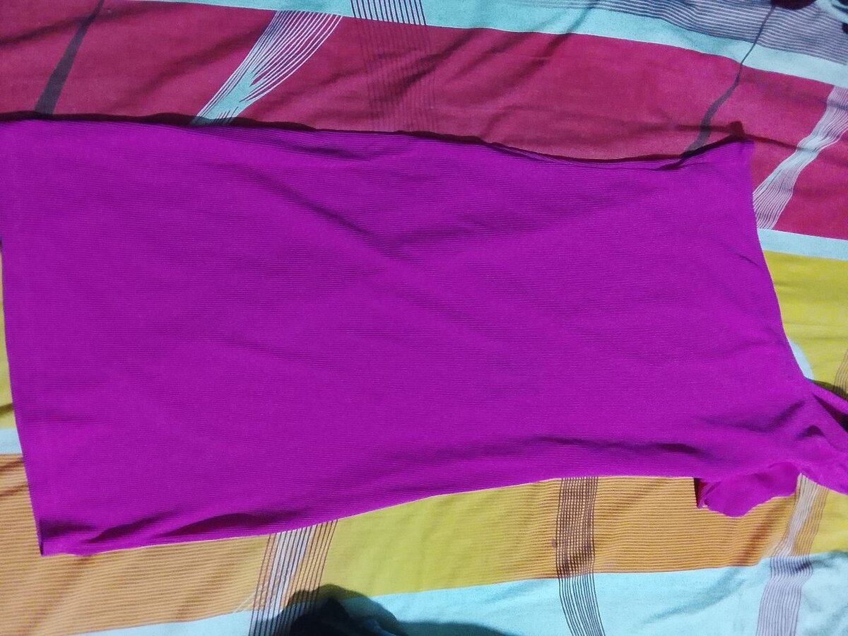 Robe violette élégante