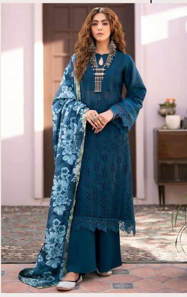 Blue suit