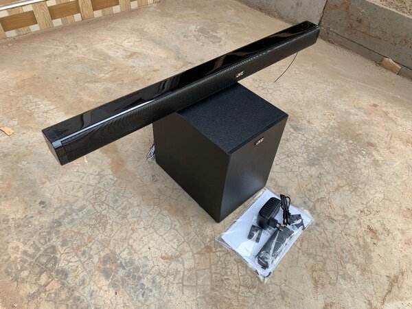Jvc soundbar and woofer