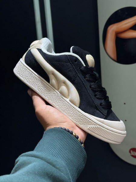Baskets noires homme style urbain
