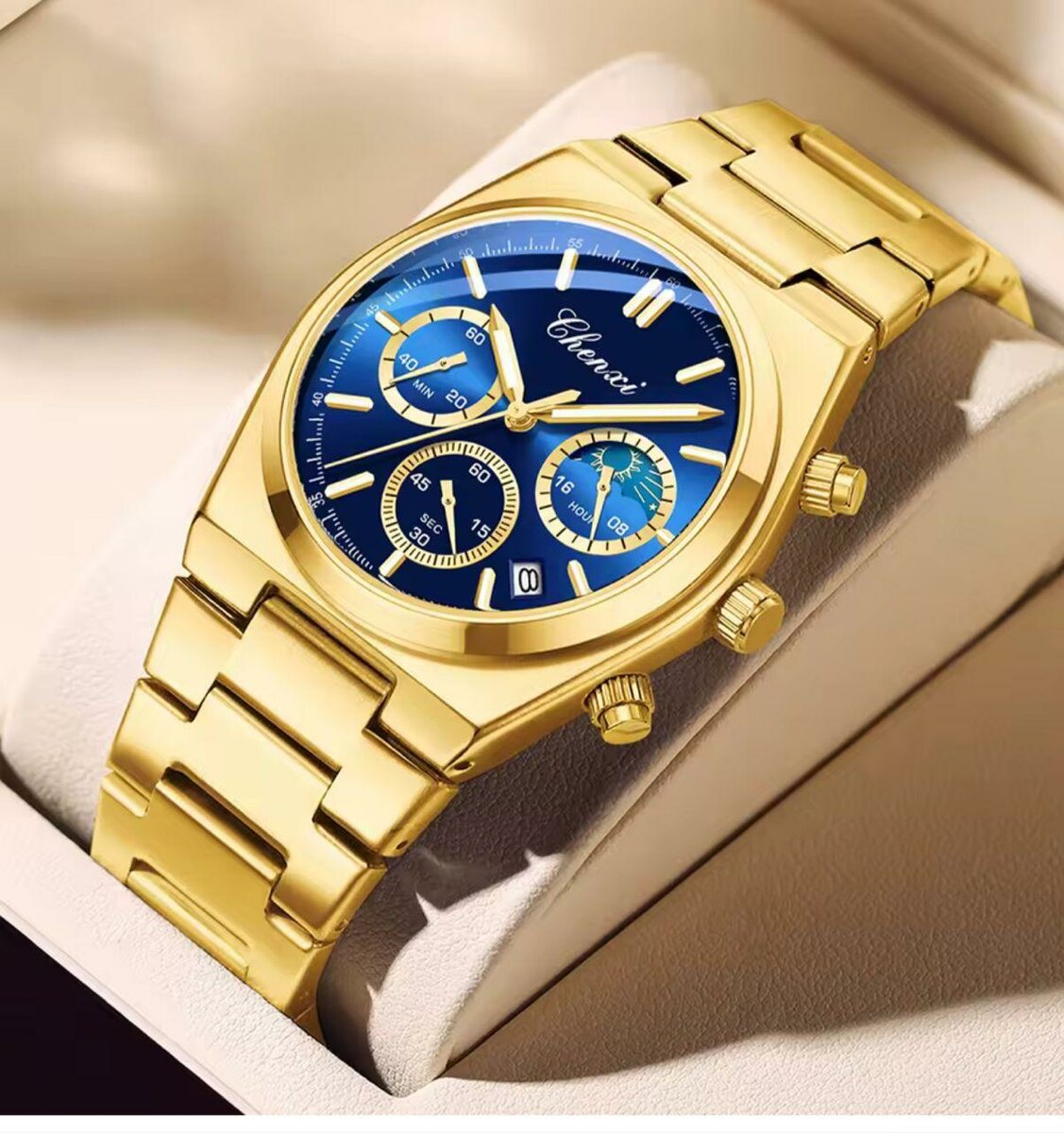 Montre homme luxe chronographe