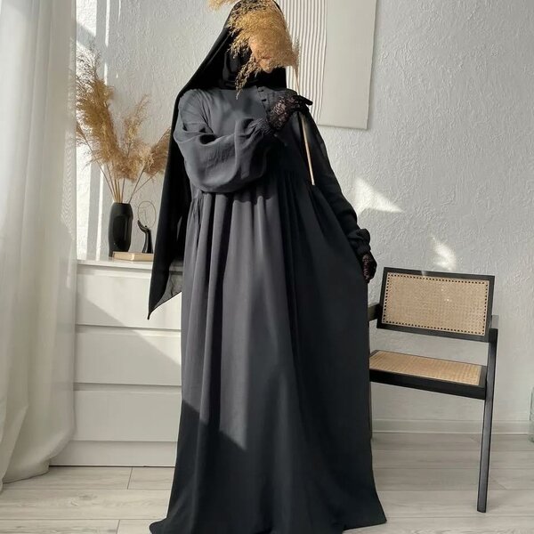 Широкое платье