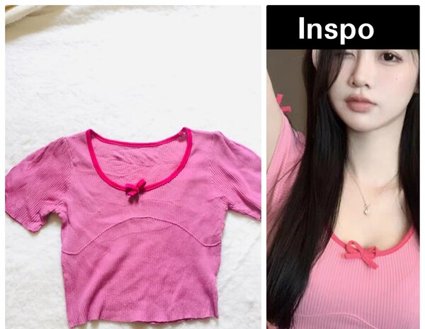 Salaula crop tops and tops