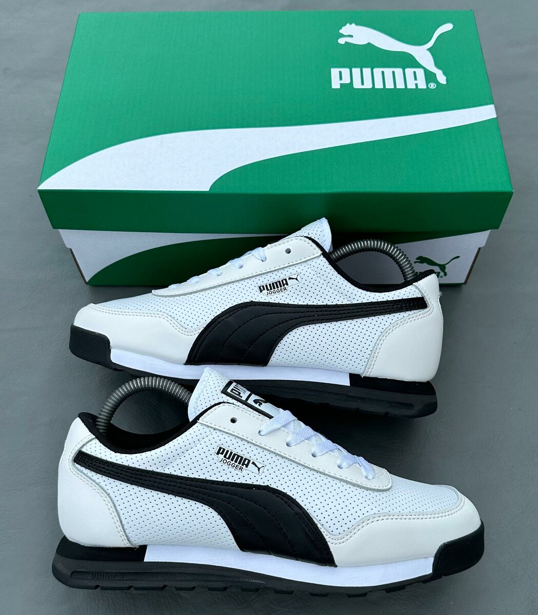 Puma Sneakers Blanc Noirs