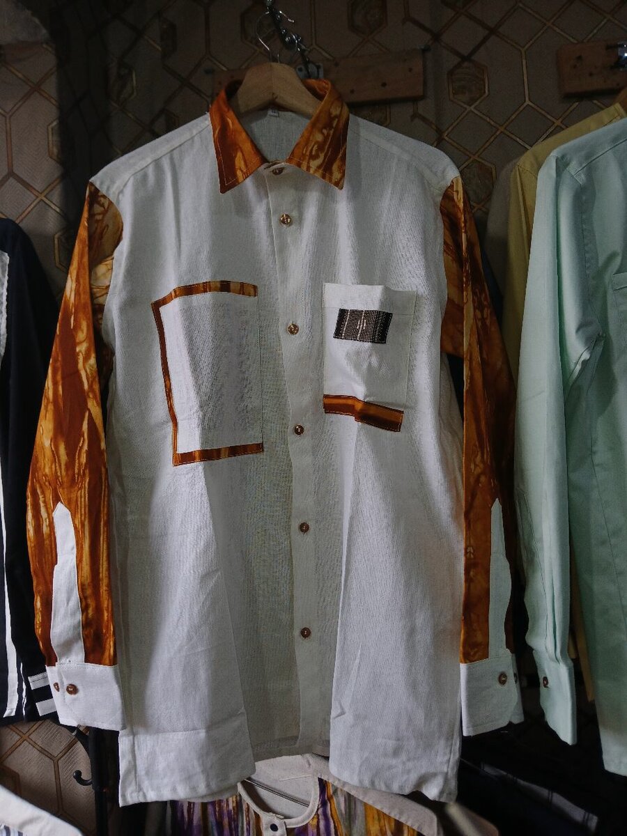 Chemise homme bicolore élégante