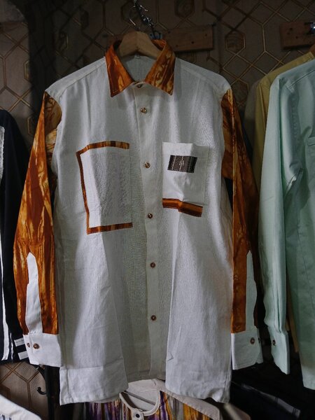 Chemise homme bicolore élégante