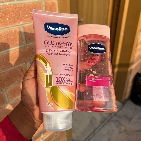 Vaseline Gluta-Hya Lotion & Oil