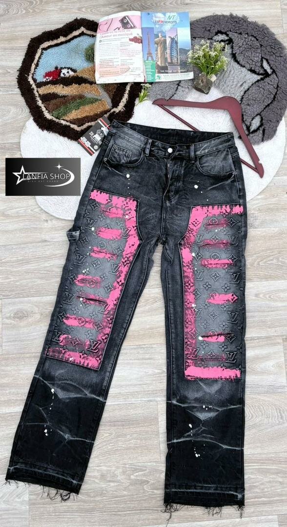 Jeans décontractés stylisés