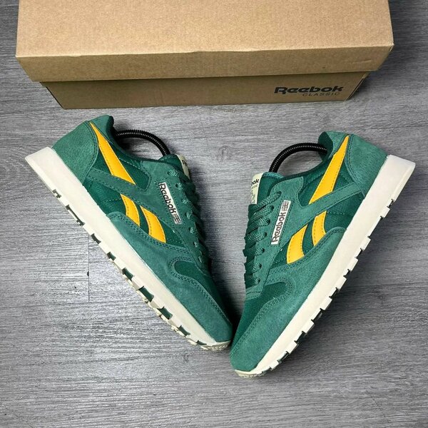 Baskets Reebok Vert Jaune