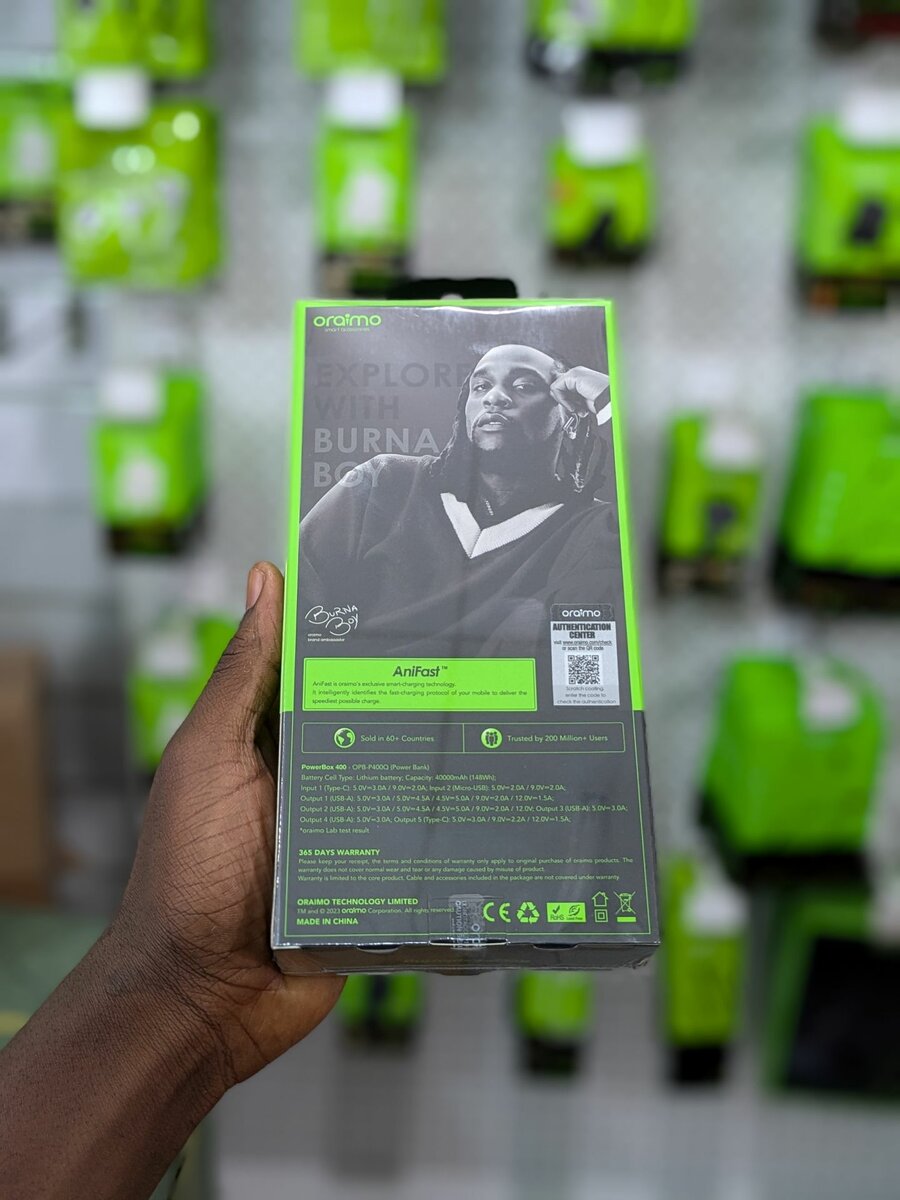Oraimo 40000mah power bank