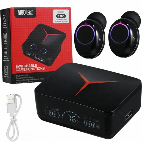 M90 Bluetooth Wireless Earbuds