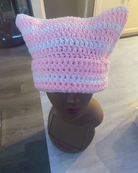 Bonnet tricoté en laine