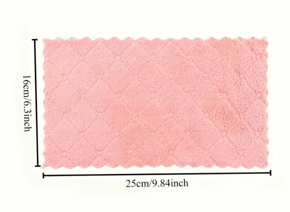 5 PCS Ensemble de torchons et de chiffons de cuisine