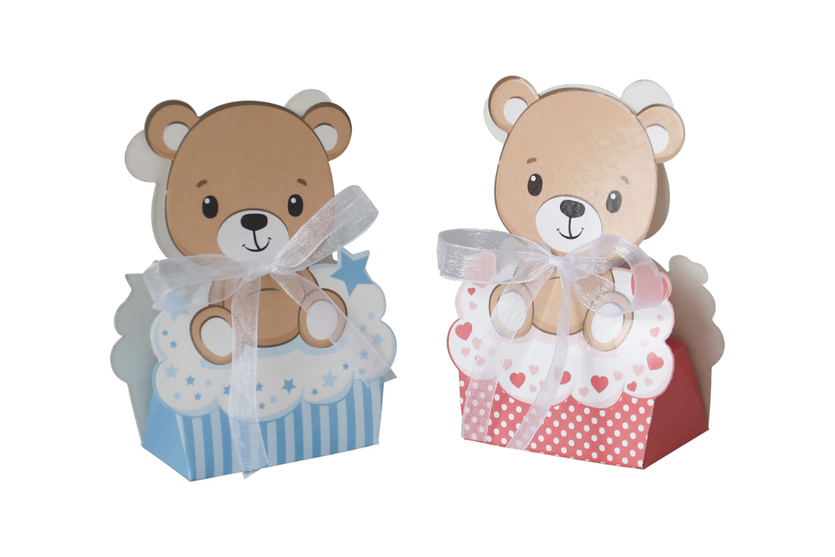 Mini boxes dragées Oursons