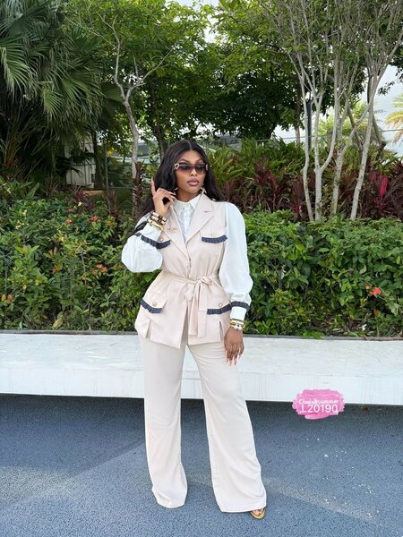 Costume Pantalon Femme Élégant