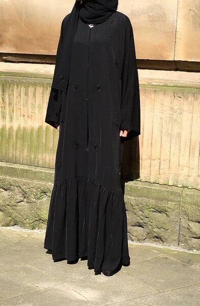 Abaya élégante noire