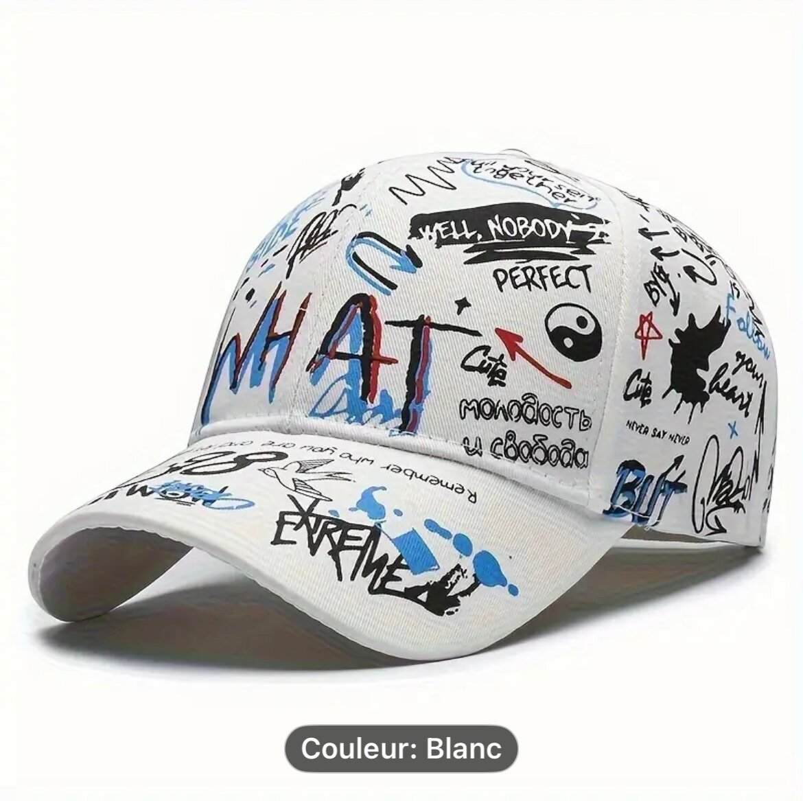 Casquette Graffiti Style Urbain