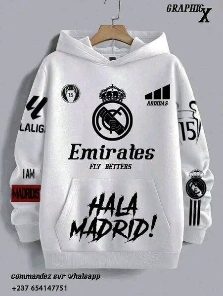 Sweat à capuche Real Madrid