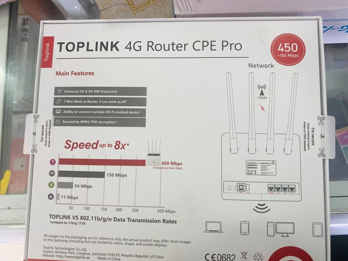 Toplink Router 4G/LTE