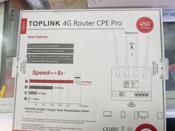 Toplink Router 4G/LTE