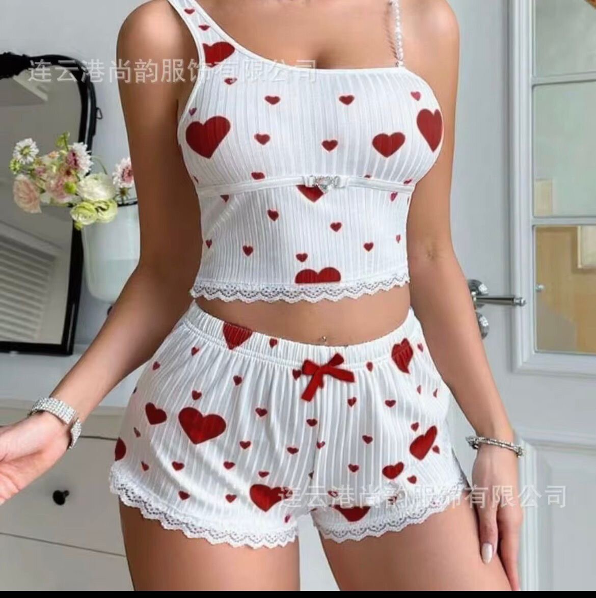 Ensemble Lingerie Confortable Cœur