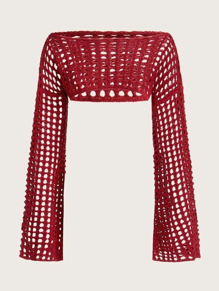 Boléro en crochet tendance