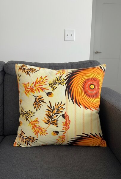 Coussin Déco Soleil Été