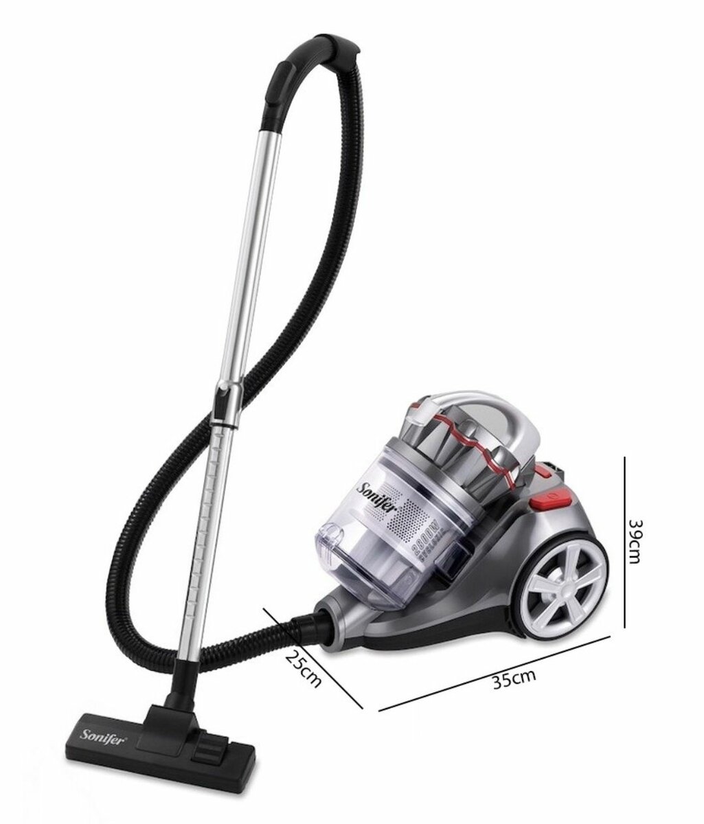 2800W 3L POWERFUL CORDED CANISTER VACUUM CLEANER CYCLONIC BA