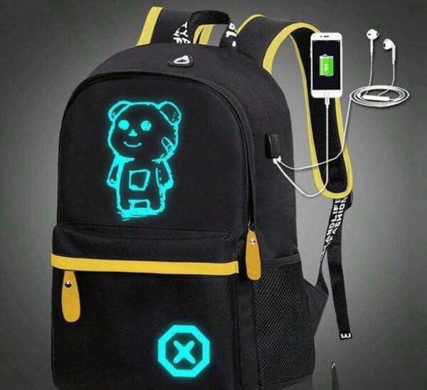 Sac à dos lumineux USB