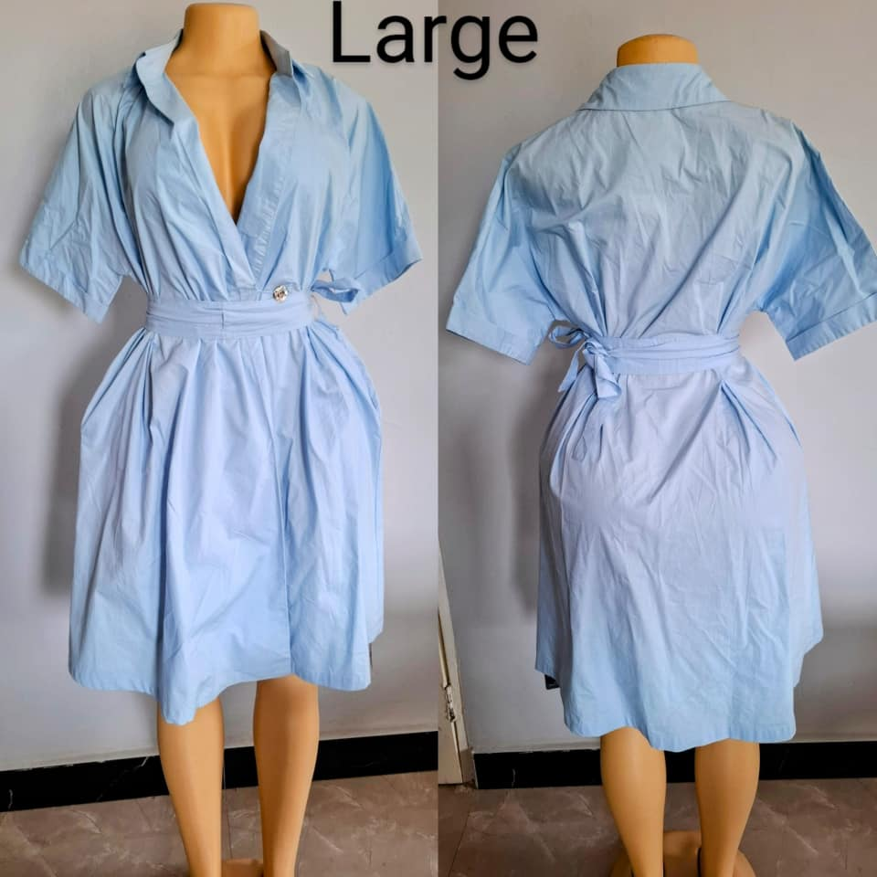 Robe bleu