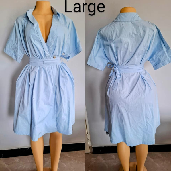 Robe bleu