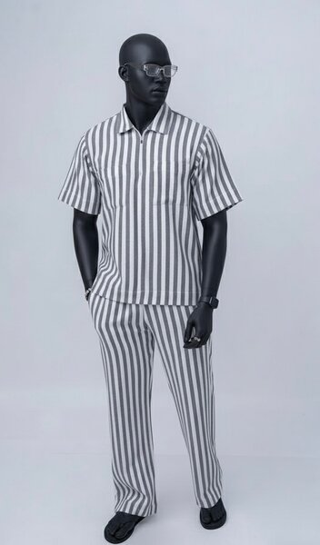 Ensemble rayé Homme