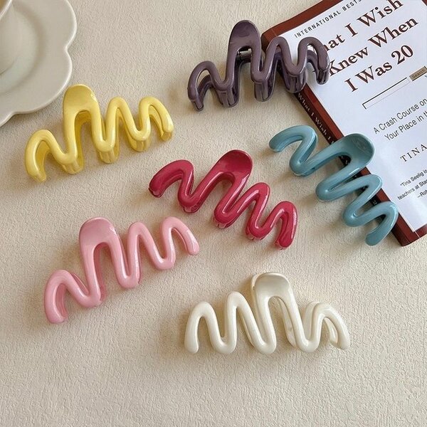 Pinces à cheveux vagues