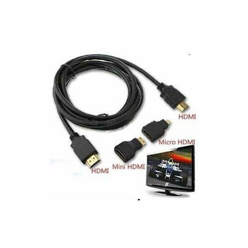 HDMI 3 in 1 Cable with Micro and Mini 1.5M