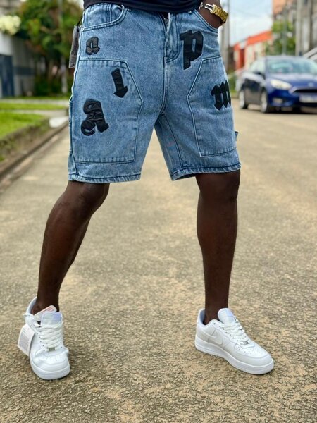 Short en jean stylisé