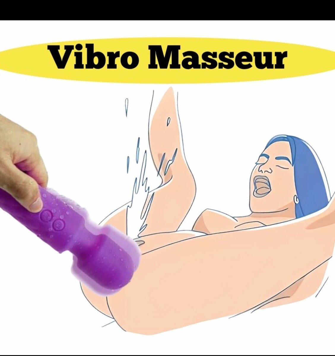 Vibromasseur polyvalent puissant
