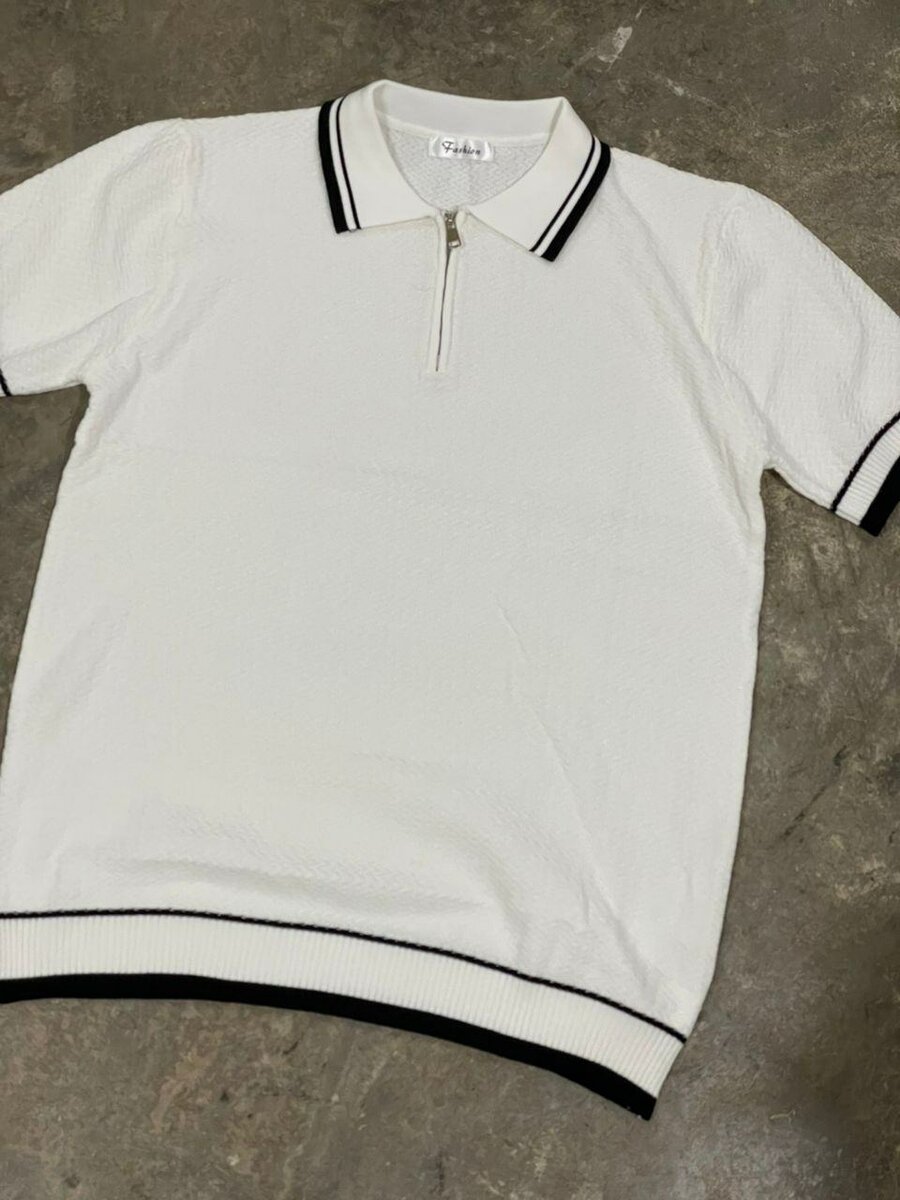 Polo en tricot chic pour hommes