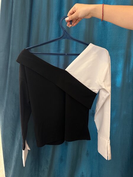 Ассиметричная блузка