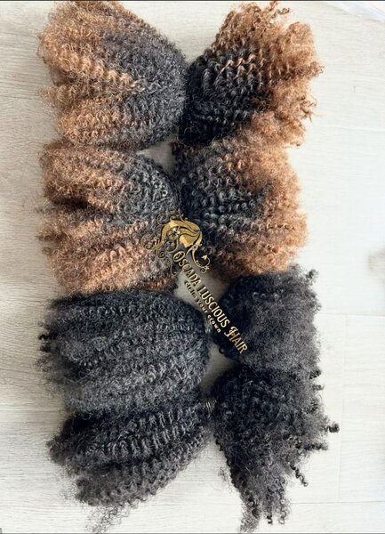 Extensions afro bouclés premium
