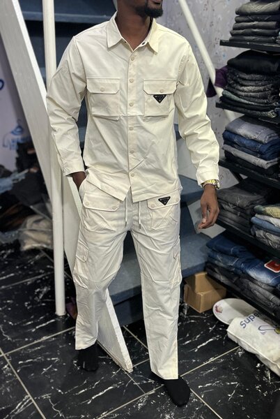 Ensemble Chemise et Pantalon Beige