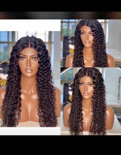 Deep curl wigs