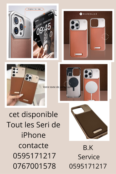 Coque Élégante pour iPhone