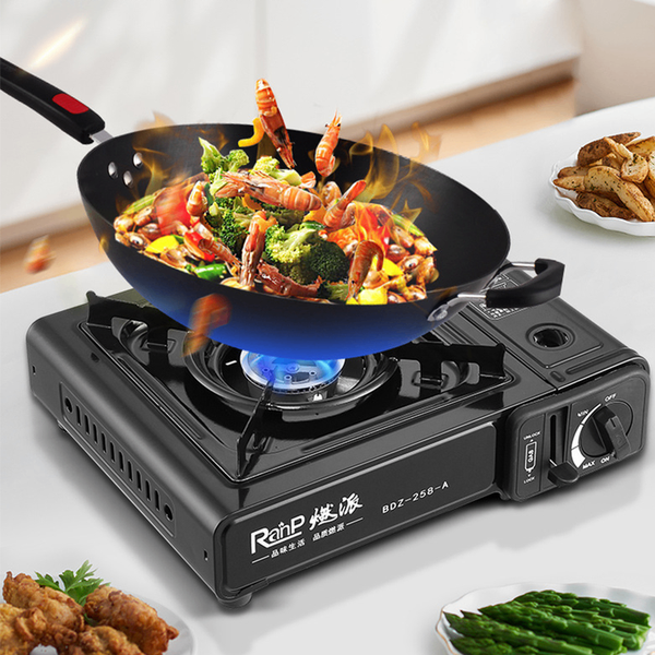 Cuisinière à gaz double usage