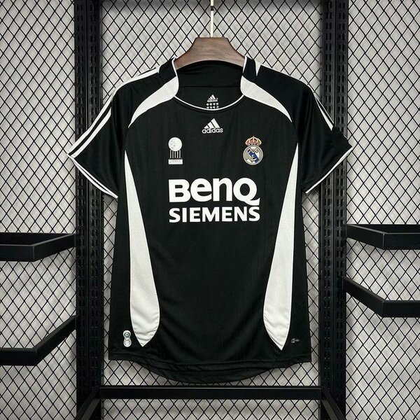 Maillot de football noir Real